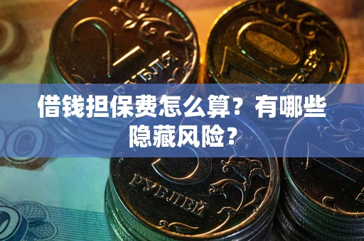济南借钱担保费怎么算？有哪些隐藏风险？
