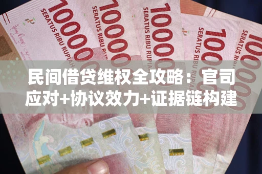 济南民间借贷维权全攻略：官司应对+协议效力+证据链构建指南