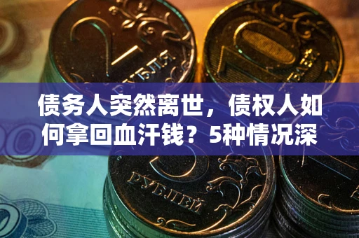 济南债务人突然离世，债权人如何拿回血汗钱？5种情况深度解析