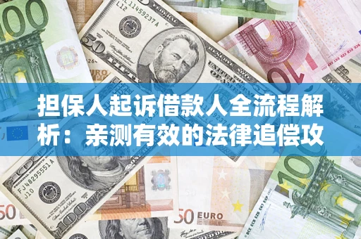 济南担保人起诉借款人全流程解析：亲测有效的法律追偿攻略
