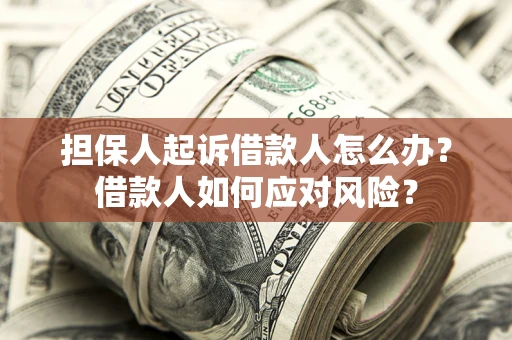 济南担保人起诉借款人怎么办？借款人如何应对风险？