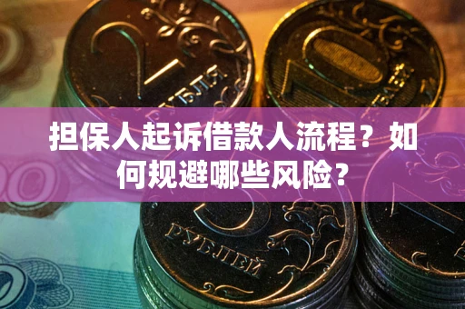济南担保人起诉借款人流程？如何规避哪些风险？